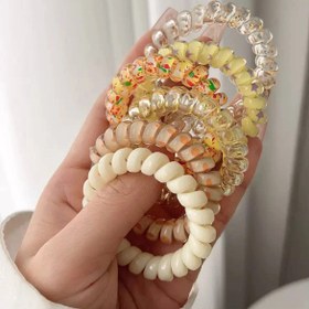 تصویر کش فنری رنگی 