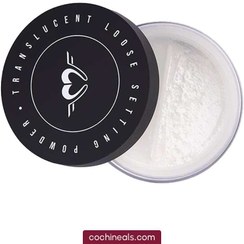 تصویر پودر تثبیت کننده آرایش اوکاز بدون رنگ شماره 01 (پودر بیک ocuz long wear loose powder