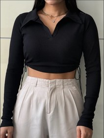 تصویر کراپ آستین دار بغل گت 