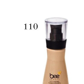 تصویر کرم پودر بی بیوتی شماره 110 حجم 30 میلی لیتر Bee Beauty Outstanding Foundation With Honey No. 110, 30 ml