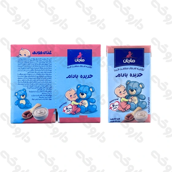 خرید و قیمت خرید آنلاین غذای کودک حریره بادام ماجان کاله 135 گرم | ترب