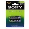 تصویر باتری آلکالاین قلمی(AA) سونی بسته 2 عددی SONY BATTERY ALKALINE AA