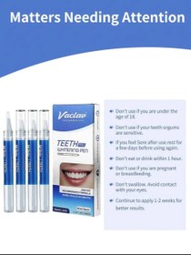 تصویر پک قلم سفید کننده دندان بدون حساسیت - تکی natural mint painless whitening teeth