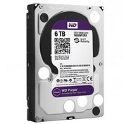 تصویر هارد دیسک اینترنال وسترن دیجیتال سری بنفش ظرفیت 6 ترابایت (اصل) Western Digital Purple Internal Hard Disk 6TB