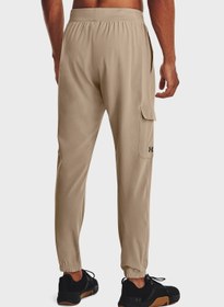 تصویر شلوار کاغذی بافت کشی برند under armour Stretch Woven Cargo Pants