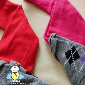 تصویر ساق جورابی دورنگ 1064 