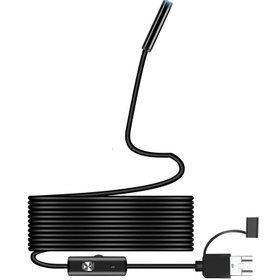 تصویر دوربین شلنگی مدل چراغدار کد Waterproof New 