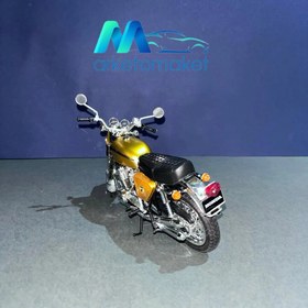 تصویر موتور سیکلت هوندا سی بی ۷۵۰ با فرمان متحرک 