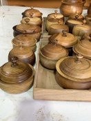 تصویر قندون چوبی دست ساز طوبی 