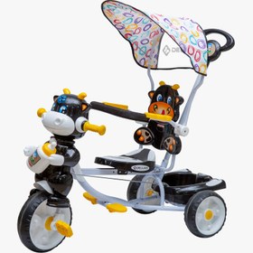 تصویر سه‌چرخه کودک دلیجان مدل ماتادور - سبز آبی 