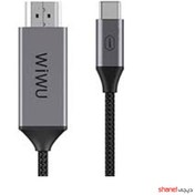 تصویر کابل type c to hdmi برند wiwu 