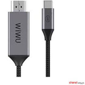 تصویر کابل type c to hdmi برند wiwu 