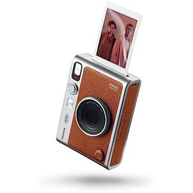 تصویر دوربین فوری FUJIFILM INSTAX MINI EVO CAMERA قهوه ای - ارسال 30 روز کاری - ارسال 20 روز کاری 