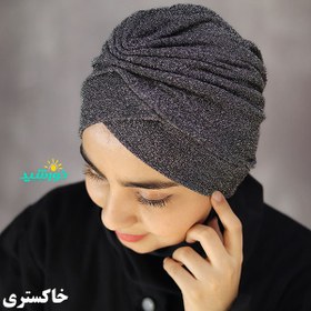 تصویر توربان لمه خاکستری کد 3537 