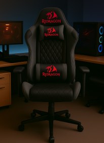 تصویر صندلی گیمینگ Red Dragon مدل U100 