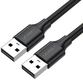 تصویر کابل تبدیل USB به USB یوگرین US102 مدل 10309 طول 1 متر UGREEN US102-10309 USB Link Cable 1m