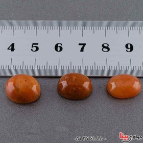 تصویر نگین انگشتر دُر خونی (حسینی) یمنی _کد:۲۰۹۴۵ 