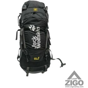 تصویر کوله پشتی کوهنوردی ۶۰ لیتری جک ولف اسکین ا 60 liter mountaineering backpack jack wolf skin 60 liter mountaineering backpack jack wolf skin