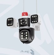 تصویر دوربین 3 لنز سیم کارتی اوکم آلارم دار (مدل CZA30) 4 مگاپیکسل 