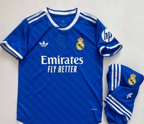 تصویر تیشرت شورت سوم رئال مادرید26-2025 