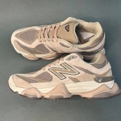 تصویر کتانی مردانه نیو بالانس مدل 9060 رنگ موکا بژ سایز ۴۴ 