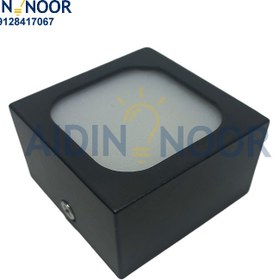 تصویر پنل 7 وات روشنایی آیدین مدل مربع کد A1449B-SMD 