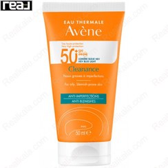 تصویر ضد آفتاب رنگی پوست چرب اون ا Avene Cleanace Teinte SPF +50 Avene Cleanace Teinte SPF +50