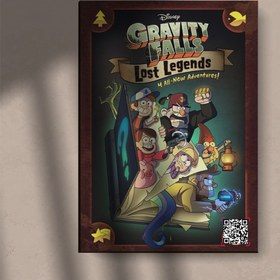 تصویر تابلو صوتی انیمیشن Gravity Falls آبشار جاذبه 