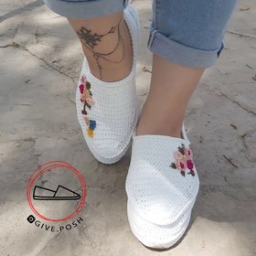 تصویر گیوه گلدوزی شده - 35 give