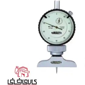 تصویر عمق سنج ساعتی 10 میلی متر اینسایز مدل 2341-101A 2341-101A 10mm INSIZE dial depth gauge