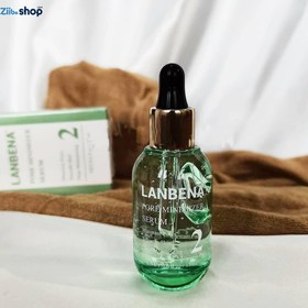 تصویر سرم و چسب بینی ضد جوش سرسیاه لانبنا Lanbana Blackhead Anti-Pimple Serum and Nasal Adhesive