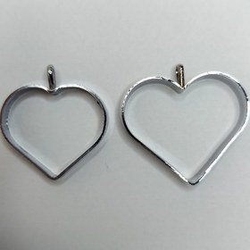 تصویر فریم فلزی طرح قلب عمده - کوچک 