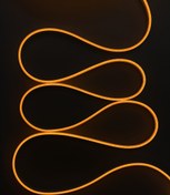 تصویر نئون فلکسی انبه ایی سیلیکونی 10میل 220V 