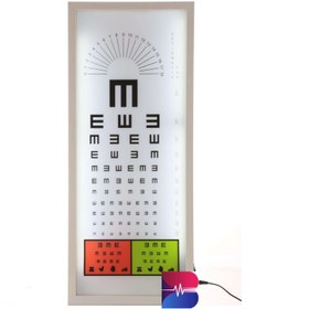 تصویر چارت بینایی سنجی نکسومد 