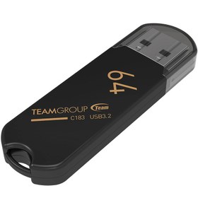 تصویر فلش 64 گیگ تیم گروپ TeamGroup C183 USB3.2 TeamGroup C183 USB3.2 64GB Flash Drive