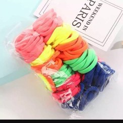 تصویر کش مو حوله ای ساده 