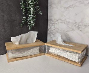 تصویر جا دستمال کاغذی ۱۷۶ - برفی 