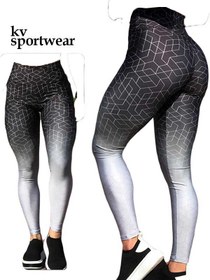 تصویر لگ کمر پهن ورزشی زنانه سابلی کد 0031 ا Sabley womens sports wide waist leggings code 0031 Sabley womens sports wide waist leggings code 0031