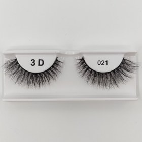 تصویر مژه مصنوعی زدوان Z.ONE جفتی ۳D کد ۰۲۱ Z.ONE 3D pair artificial eyelashes code 021