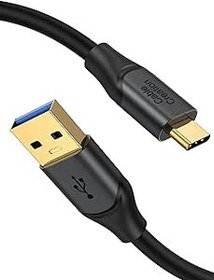 تصویر کابل CableCreation کوتاه USB به USB C کابل 0.5M، پرسرعت 10Gbps USB C به USB A 3.2 Gen2 کابل انتقال داده، کابل شارژ سریع 60W نوع C برای iPhone 15، SSD خارجی/MacBook Pro/iPad/Galaxy S23 - ارسال 20 روز کاری CableCreation Short USB to USB C Cable 0.5M, High Speed 10Gbps USB C to USB A 3.2 Gen2 Data Transfer Cord,60W Type C Fast Charging Cable for iPhone 15, External SSD/MacBook Pro/iPad/Galaxy S23