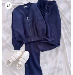 تصویر ست پاییزه زنانه - مشکی / فری سایز ۳۶ تا ۴۶ 