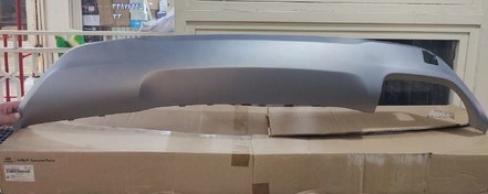 تصویر فلاپ نقره ای سپر عقب هیوندای سانتافه نیو 2017 برند اصلی جنیون پارت 