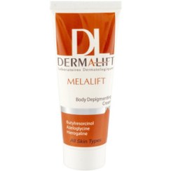 تصویر کرم روشن کننده بدن ملالیفت درمالیفت 75 میلی لیتر Dermalift melalift depigmenting body cream 75 ml