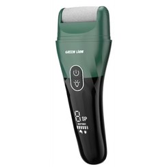 تصویر سنگ‌پا برقی Green Lion Callus Remover – ۳ سر قابل تعویض، نمایشگر دیجیتال، ۲ سرعت، خاموشی خودکار ۲۰ دقیقه، شارژ دو پینی | سبز 