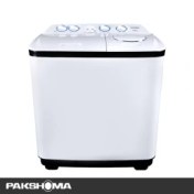 تصویر ماشین لباسشویی دوقلو پاکشوما 9.6 کیلویی مدل PTN-9604AJ ا Pakshoma 9.6 kg twin washing machine model PTN-9604AJ Pakshoma 9.6 kg twin washing machine model PTN-9604AJ