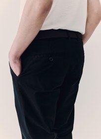 تصویر شلوار کتان اسلیم فیت برند H&M Slim Fit Cotton Chinos