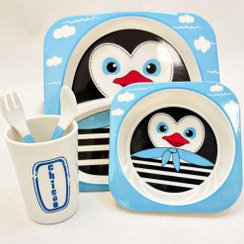 تصویر ست بامبو 5 تیکه پنگوئن 1006 