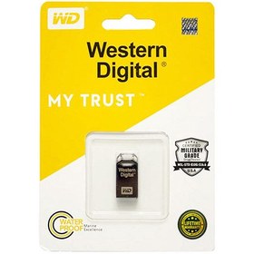 تصویر فلش مموری وسترن دیجیتال مدل My TRUST ظرفیت 32 گیگابایت Western Digital MY TRUST Flash Memory 32GB