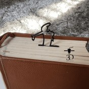 تصویر بوک مارک کارتون خطی 