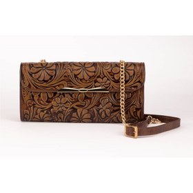 تصویر کیف مجلسی طرح گل207096 